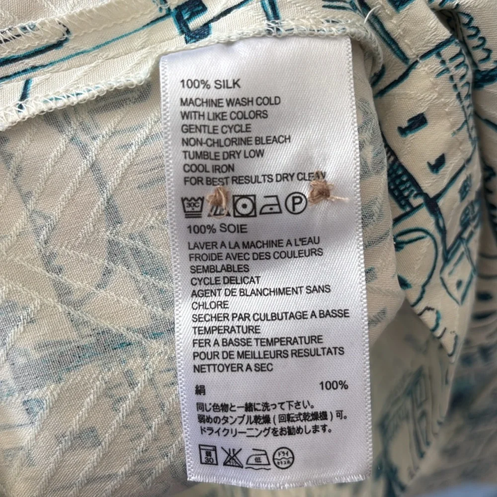 Tommy Bahama Men's 100% Silk Button Up Vacation Shirt XL - Picture 5 of 12